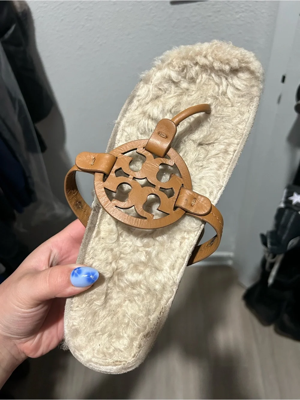 Tory Burch Miller Sandals - Sherpa